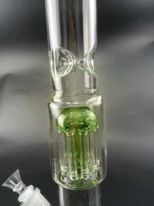 16" Green Tree Perc Glass Bong/Water Pipes For Sale | Free NZ Shipping