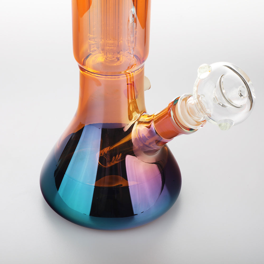 Colored Tree Perc Beaker Bong | Glass Pipes For Sale | Free NZ Shipping