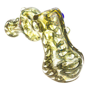 Swirl Fumed Glass Hammer Donut Bubbler/Pipe For Sale | Free NZ Shipping