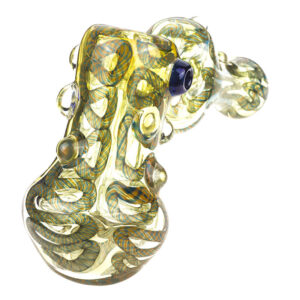 Swirl Fumed Glass Hammer Donut Bubbler/Pipe For Sale | Free NZ Shipping