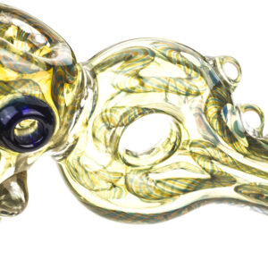 Swirl Fumed Glass Hammer Donut Bubbler/Pipe For Sale | Free NZ Shipping