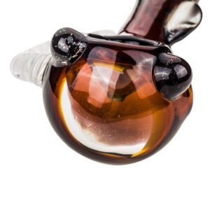Glass Spoon Pipe with Glass Horns | Weed Bowls For Sale |Free NZ Shipping