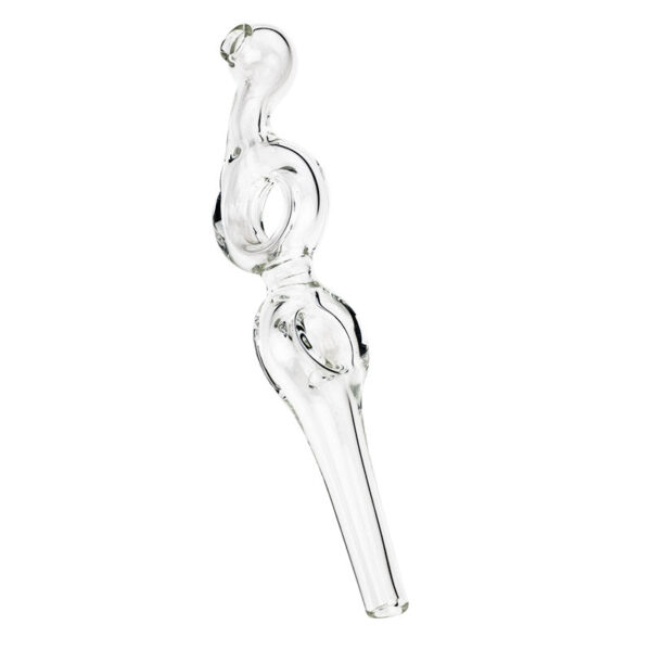 Clear Glass Donut Nectar Collector For Sale | Free NZ Shipping | PB