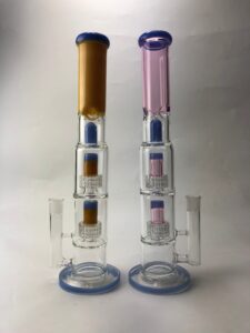 17" Double Matrix Perc Water Bong/Water Pipes For Sale | Free NZ Shipping