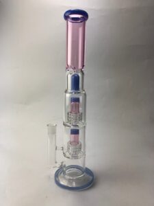 17" Double Matrix Perc Water Bong/Water Pipes For Sale | Free NZ Shipping