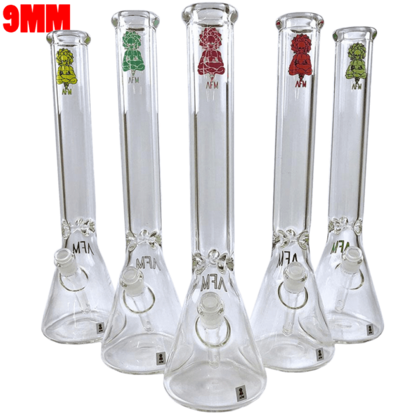 18″ AFM Beaker Glass Water Pipe
