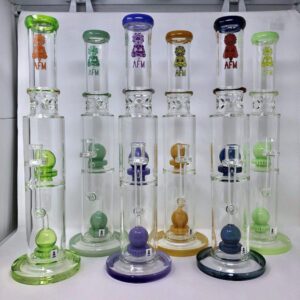18″ AFM Double UFO Ice Catcher Water Pipe