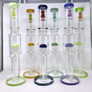 18″ AFM Single Perc  + Ice Catcher Water Pipe