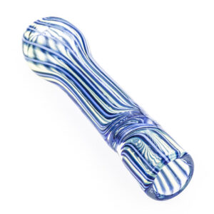 Blue Swirl One Hitter Glass Pipe | Weed Bowls For Sale| Free NZ Shipping