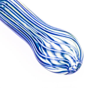 Blue Swirl One Hitter Glass Pipe | Weed Bowls For Sale| Free NZ Shipping