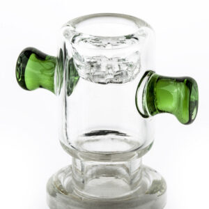 18mm Male Bong Bowl With Green Handles | For Sale | Free NZ Shipping