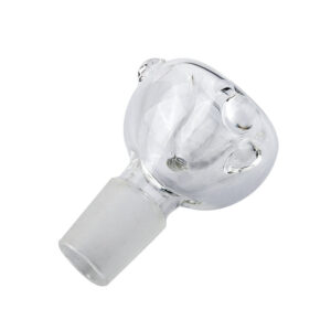 18mm Male Clear Round Bong bowl | For Sale | Free NZ Shipping