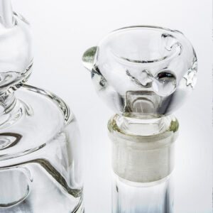 18mm Male Clear Round Bong bowl | For Sale | Free NZ Shipping