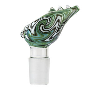 18mm Male Conch Bong Bowl | Novel Slide For Sale | Free NZ Shipping