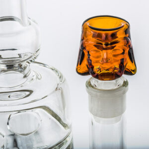 18mm Male Death Vader Bong Bowl  Bong Accessories   Free NZ Shipping