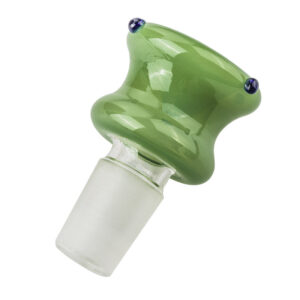 18mm Male Green Bong Bowl With Blue Marbles | For Sale | Free NZ Shipping