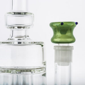 18mm Male Green Bong Bowl With Blue Marbles | For Sale | Free NZ Shipping