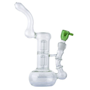 18mm Male Green Bong Bowl With One Handle | Slide For Sale | Free NZ Shipping