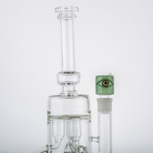 18mm Male Green Eye Bong Bowl With Handle | For Sale | Free NZ Shipping