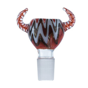 18mm Male Horn Glass Bong Bowl For Bongs/Dab Rigs | Free NZ Shipping