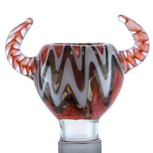 18mm Male Horn Glass Bong Bowl For Bongs/Dab Rigs | Free NZ Shipping