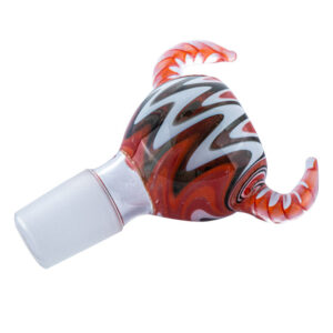 18mm Male Horn Glass Bong Bowl For Bongs/Dab Rigs | Free NZ Shipping