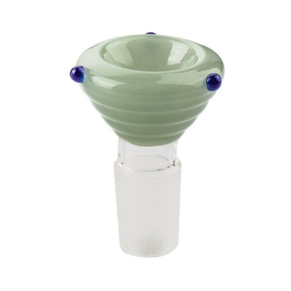 18mm Male Mint Green Bong Bowl  Bong Accessories  Free NZ Shipping