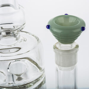 18mm Male Mint Green Bong Bowl  Bong Accessories  Free NZ Shipping