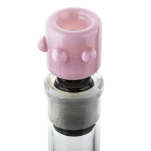 18mm Male Pink Glass Bong Bowl  Bong Accessories  Free NZ Shipping