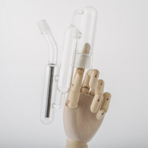 18mm Straight Tube Recycle Bong Ash Catcher | For Sale | Free NZ Shipping