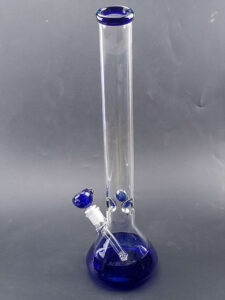 19" Straight Neck Glass Beaker Bong/Bongs For Sale | Free NZ Shipping