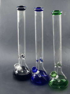 19" Straight Neck Glass Beaker Bong/Bongs For Sale | Free NZ Shipping