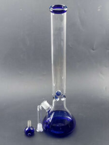 19" Straight Neck Glass Beaker Bong/Bongs For Sale | Free NZ Shipping