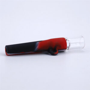 Portable Mini Silicone Hand Pipe With Glass Bowl