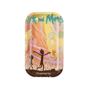Moon Metal Cigarette Storage Rolling Tray(Random Color)