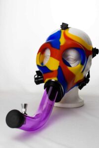 Silicone Gas Mask acrylic bong