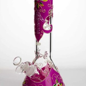 13" Luminous Flower Beaker Bong | Glass Bongs For Sale | Free NZ Shipping