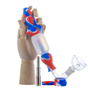 2-in-1 Nectar Collector Pipe For Wax/Dry Herb For Sale | Free NZ Shipping
