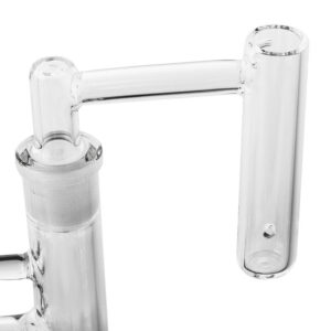 Deep Bottom Slitted Quartz Banger | Dab Nails For Sale | Free NZ Shipping