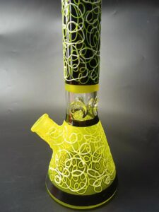 20" Swirl Glass Beaker Bong | Water Pipes For Sale | Free NZ Shipping