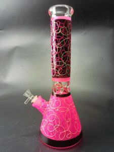 20" Swirl Glass Beaker Bong | Water Pipes For Sale | Free NZ Shipping
