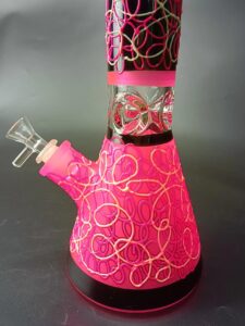20" Swirl Glass Beaker Bong | Water Pipes For Sale | Free NZ Shipping