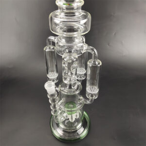 21" Multi Chamber Recycler Glass Bong/Bongs For Sale | Free NZ Shipping