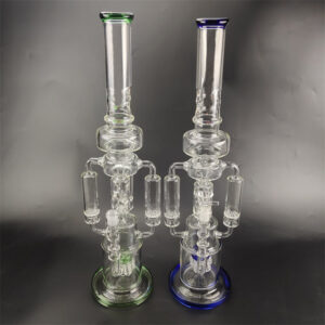 21" Multi Chamber Recycler Glass Bong/Bongs For Sale | Free NZ Shipping