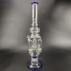 21" Multi Chamber Recycler Glass Bong/Bongs For Sale | Free NZ Shipping