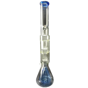21" Quad Perc Glass Beaker Bong/Water Pipes For Sale | Free NZ Shipping