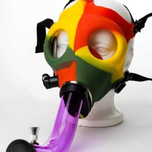 Silicone Gas Mask acrylic bong