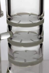 13" Ghost Triple Honeycomb Bong | Glass Bongs For Sale | Free NZ Shipping