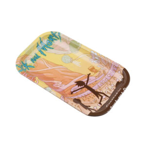 Moon Metal Cigarette Storage Rolling Tray(Random Color)