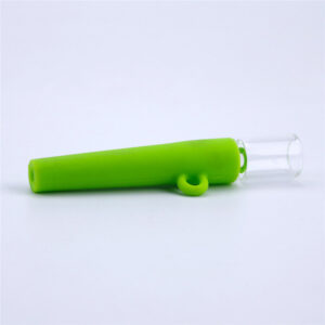 Portable Mini Silicone Hand Pipe With Glass Bowl